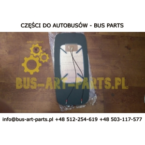 WKŁAD LUSTERKA SZKŁO IVECO DAILY WING 402X190 12V ( SEF PATENTADO e9 02-0035 )