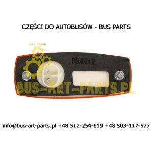 LAMPA OBRYSOWA POMARAŃCZOWA LED IRIZAR i6 i8 ZAMIENNIK