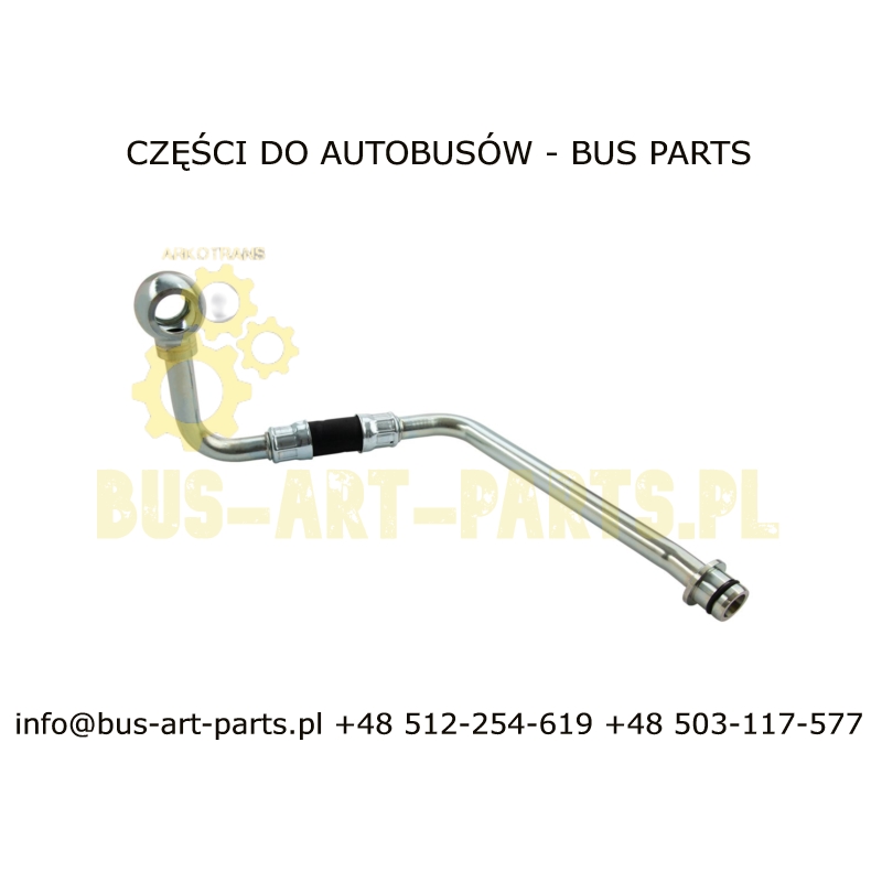PRZEWÓD POWROTNY FILTRA OLEJU MERCEDES OM457HLA SETRA MERCEDES