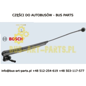 MIKROFON AUTOBUSOWY KIEROWCY PILOTA BOSCH Z FUNKCJĄ PODŁĄCZENIA DO ZESTAWU GŁOŚNOMÓWIĄCEGO