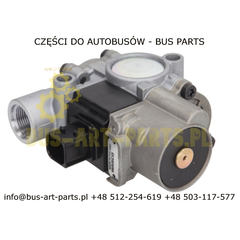 MODULATOR ABS MERCEDES SETRA S5 S515 S516 S517 HD HDH MERCEDES TOURISMO TRAVEGO ORGINAŁ WABCO DNIAZDO 3 PINY KWADRATOWE