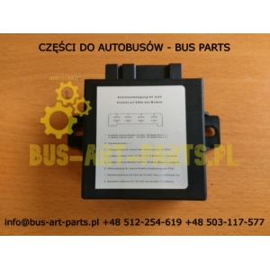 MODUŁ ŚWIATEŁ DZIENNYCH HALOGENÓW PRZECIWMGIELNYCH DOŚWIETLANIA ZAKRĘTÓW KV 2X55 KV2X55 SETRA S4.. S5.. MERCEDES TRAVEGO TOURISM