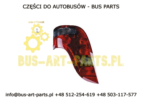 LAMPA ZESPOLONA TYŁ SETRA S4.. HD HDH