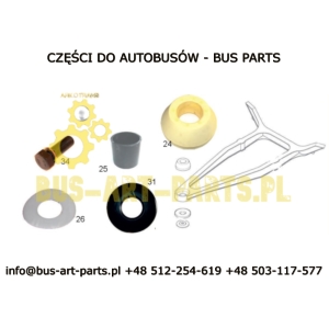 TULEJA TYLNEGO WÓZKA NEOPLAN Q-280