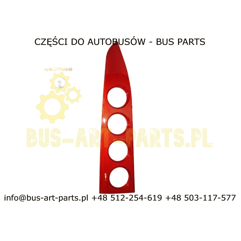 ODBLASK TYŁ LEWY SCANIA IRIZAR NEW CENTURY 2005-