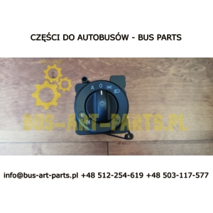 WŁĄCZNIK ŚWIATEŁ TOURISMO E4 2007- Z POZYCJĄ AUTO DLA CZUJNIKA ŚWIATEŁ 9435451904 A9435451904