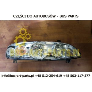 REFLEKTOR ZABUDOWA MARCOPOLO PRZÓD LEWY
