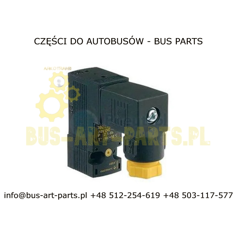ELEKTROZAWÓR AWARYJNEGO OTWIERANIA DRZWI SETRA MERCEDES S4..UL INTOURO