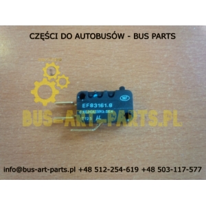 MIKROSTYK POD PRZYCISKIEM DO KASETY 0166MB/OE DO ZAWORU A0007602357 EF83161.8