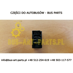 WŁĄCZNIK KLAWISZOWY NA PRZETWORNICĘ 24V/230V SETRA S5.. HD HDH MERCEDES TOURISMO TRAVEGO 2017- E6 3243.1117