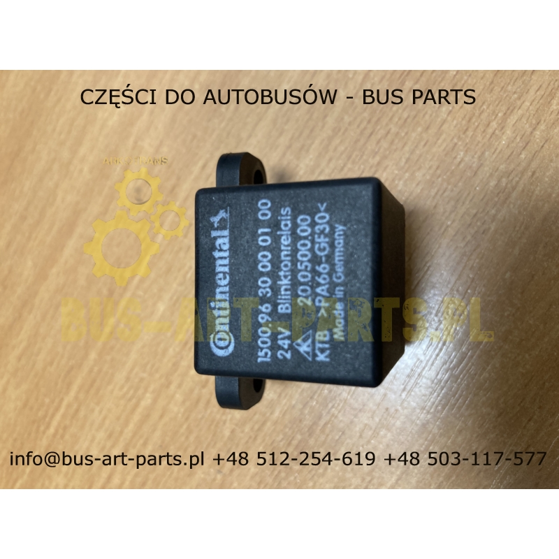 PRZEWRYWACZ KIERUNKOWSKAZÓW CONTINENTAL VDL CONTINENTAL 1500.96 30 00 01 00 20.0500.00 24V