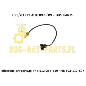 CZUJNIK TEMPERATURY WEBASTO THERMO DW WEJŚCIOWY WLOTOWY WTYCZKA CZARNA KWADRATOWA
