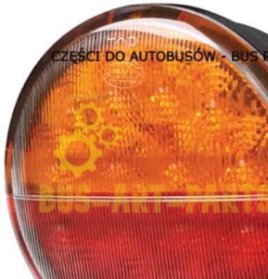 LAMPA TYŁ GÓRNA POZYCJA KIERUNKOWSKAZ  VDL FHD2 BOVA FUTURA EURO 3 4 5 6 Q-80MM LED