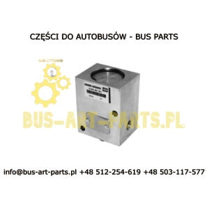 ZABEZPIECZAJĄCY ZAWÓR ZAWÓR PODNOSZENIA OPUSZCZANIA III OSI 2/2 MERCEDES SETRA 3 PRZEWODY