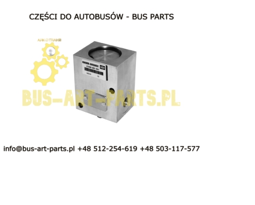 ZABEZPIECZAJĄCY ZAWÓR ZAWÓR PODNOSZENIA OPUSZCZANIA III OSI 2/2 MERCEDES SETRA 3 PRZEWODY