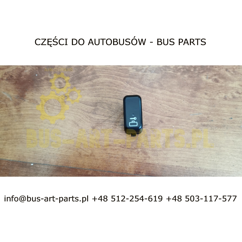 WŁĄCZNIK KLAWISZOWY BLOKADY BAGAŻNIKÓW PRAWY SETRA S4.. TRAVEGO TOURISMO