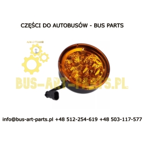 LAMPA TYŁ KIERUNKOWSKAZ SCANIA IRIZAR NEW CENTURY 2005- LED DIODOWE 2-PINY 8103976