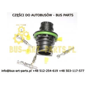 GNIAZDO 4-PIN DIN BAJONET DO WIĄZKI PRZEKŁADNI KĄTOWEJ LLW A0295459528 0295459528