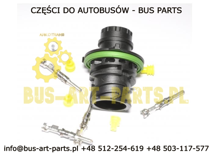 GNIAZDO 4-PIN DIN BAJONET DO WIĄZKI PRZEKŁADNI KĄTOWEJ LLW A0295459528 0295459528