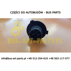 GNIAZDO 4-PIN DIN BAJONET DO WIĄZKI PRZEKŁADNI KĄTOWEJ LLW A0295459528 0295459528