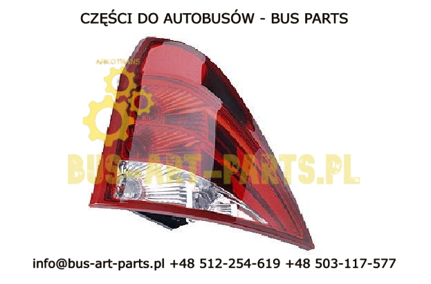 LAMPA ZESPOLONA TYŁ LEWA NEOPLAN