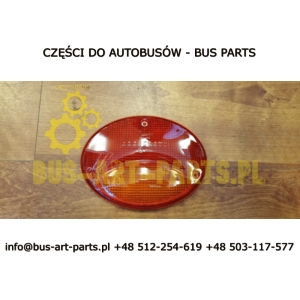 KLOSZ LAMPY TYŁ IVECO MAGO RINDER CZEROWNY / POMARAŃCZOWY