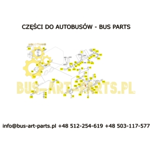 ELEKTROZAWÓR STEROWANIE AD BLUE ADBLUE AD-BLUE MERCEDES TRAVEGO TOURISMO SETRA S4..