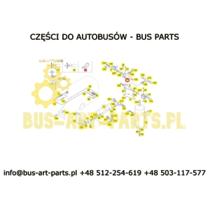 ELEKTROZAWÓR STEROWANIE AD BLUE ADBLUE AD-BLUE MERCEDES TRAVEGO TOURISMO SETRA S4..