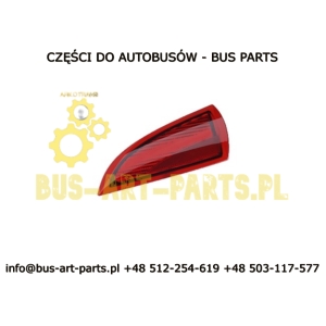ODBLASK TYŁ PRAWY SETRA S4..GT GT-HD UL NA TYLNEJ KLAPIE