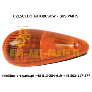 LAMPA KIERUNKOWSKAZU BOCZNA  POMARAŃCZOWA IVECO MAGO 2 WING RINDER