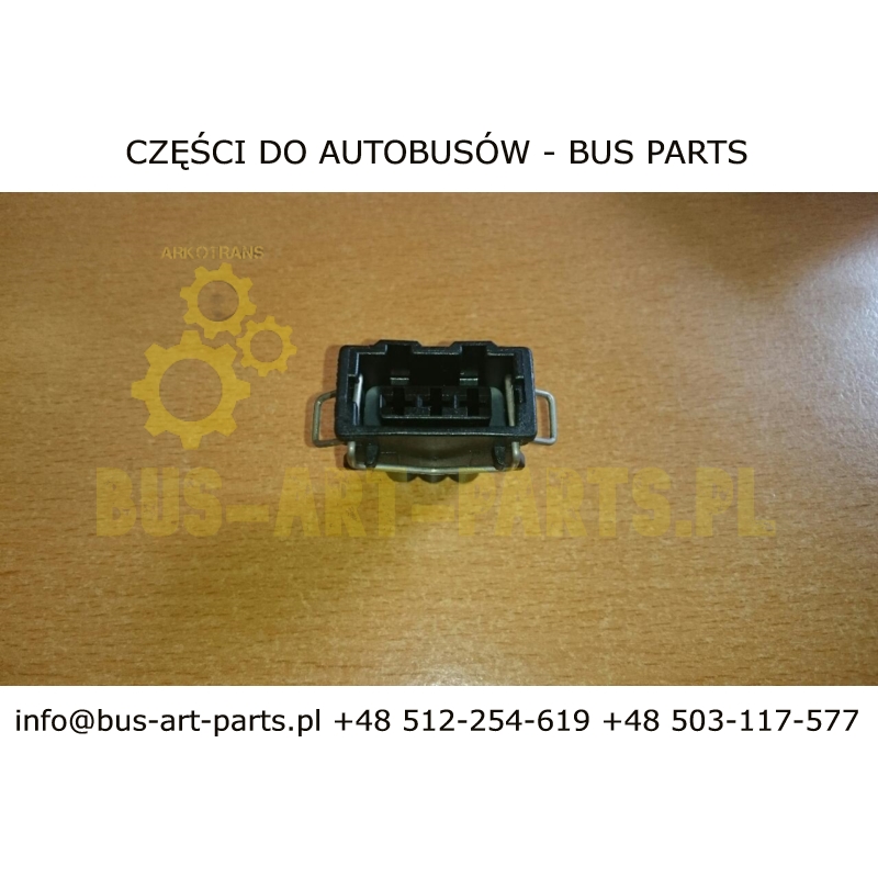 WTYCZKA OBUDOWA 3-PINY OPRAWKI ŻARÓWKI LAMPY TYLNEJ NA ŻARÓWKĘ 21/5W BAY15D