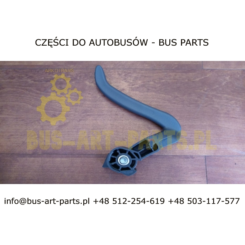 DŹWIGNIA ZWALNIANIA SIŁOWNIKA PRAWY FOTELA NSC EVOBUS PO 2009- SETRA S4.. MERCEDES TOURISMO TRAVEGO