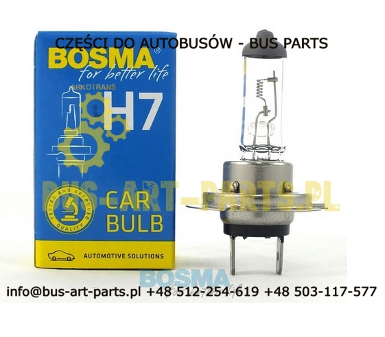 ŻARÓWKA H7 24V REFLEKTOROWA 70W