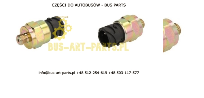 CZUJNIK ZMIANY BIEGÓW 2,2 BAR SETRA S4.. MERCEDES TRAVEGO  0055459714 ORYGINAŁ