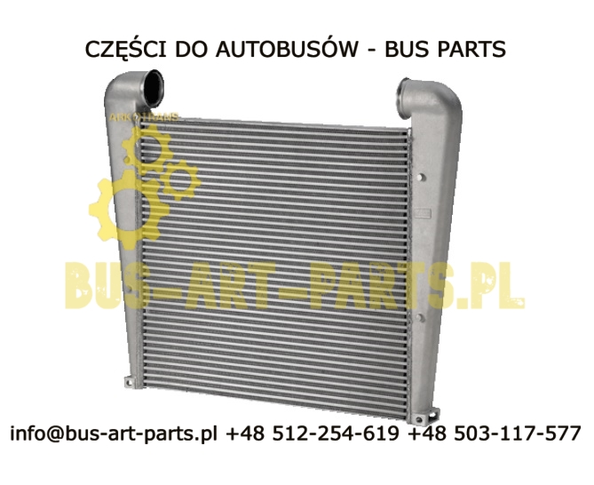 CHŁODNICA INTERCOOLERA MERCEDES TRAVEGO TOURISMO SETRA S4.. OM457LA OM502LA EURO 3 EURO 4 EURO 5 ZAMIENNIK