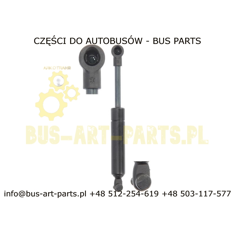 SIŁOWNIK FOTELA PILOTA L-180 SKOK-55 P/O M6 Q-6mm 480N VAN HOOL BOVA odpowiednik 11104213
