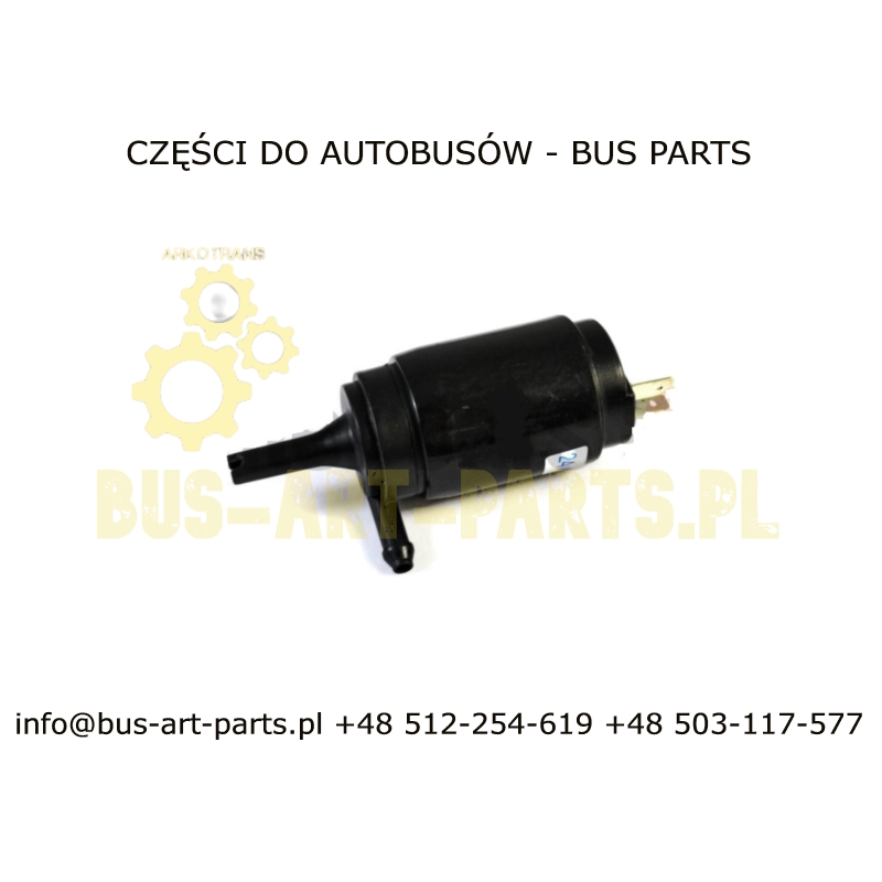 POMPKA SPRYSKIWACZA 24V UNIWERSALNA BOVA MERCEDES SETRA MAN NEOPLAN VOLVO VAN HOOL