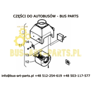 REGULATOR OBROTÓW DMUCHAWY STEROWNIK HEAVAC 8124506 8124.506-01 1001510410 1001510411