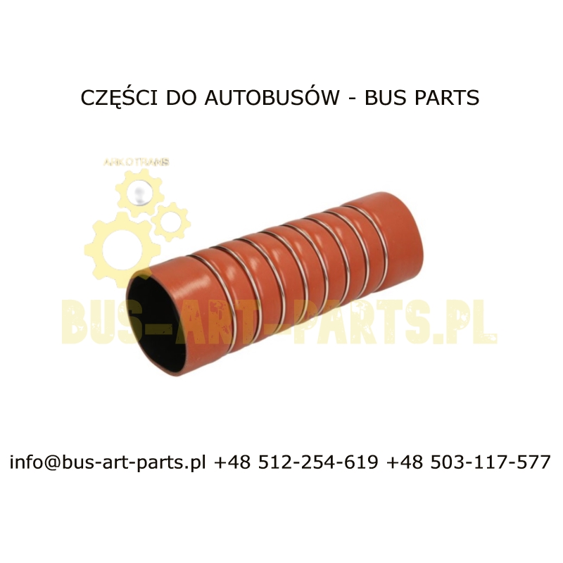 ŁĄCZNIK INTERCOOLERA 90X285X8 MAN R08