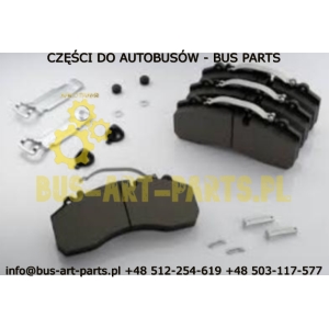 KLOCKI HAMULCOWE BOVA NEOPLAN MERCEDES TRAVEGO SETRA S4.. ORGINAŁ KNORR