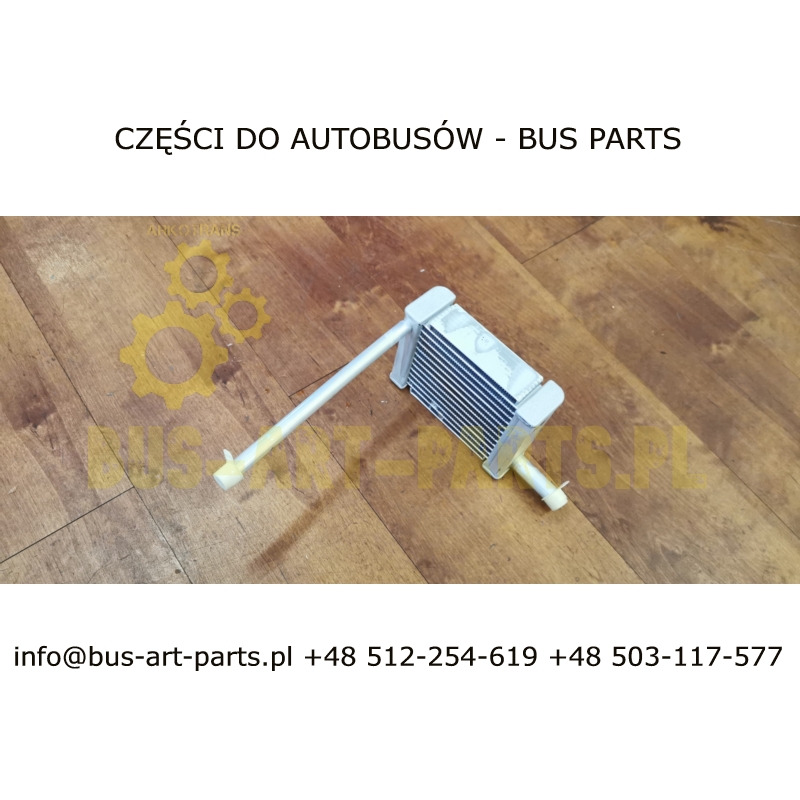 WKŁAD NAGRZEWNICY WYMIENNIK CIEPŁA IVECO RECREO AURORA 500083742 42566071 LEWA PRZÓD PRAWA TYŁ