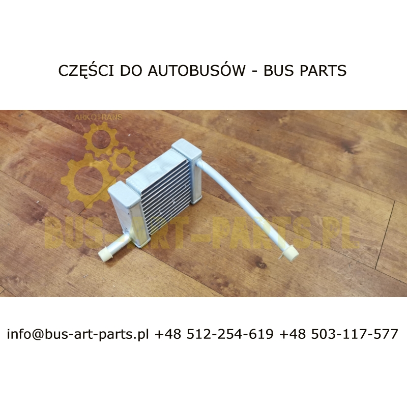 WKŁAD NAGRZEWNICY WYMIENNIK CIEPŁA IVECO RECREO AURORA D9095240 LEWA TYŁ PRAWA PRZÓD