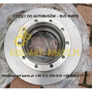 TARCZA HAMULCOWA VAN HOOL T9..  OŚ EATON DANA MERITOR 430X131 10XM16/235 Z PIERŚCIENIEM ABS 2005- ACRON, ALICRON 200908 208908