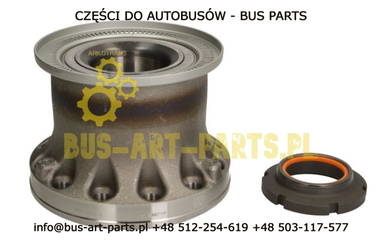 ŁOŻYSKO PIASTY MAN A13 A21 A23 R07 R08 TGA VAN HOOL