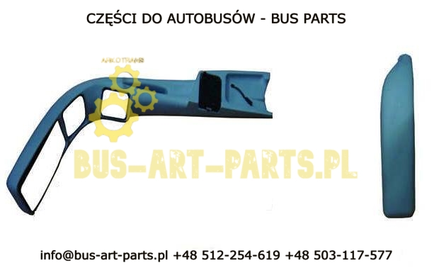 LUSTERKO KOMPLETNE PRAWE SCANIA IRIZAR CENTURY