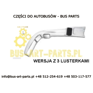 LUSTERKO KOMPLETNE PRAWE SCANIA IRIZAR CENTURY