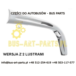 LUSTERKO KOMPLETNE PRAWE SCANIA IRIZAR CENTURY