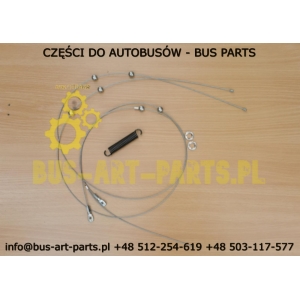 LINKA OTWIERANIA LUKU DACHOWEGO SZYBERDACHU SETRA S4.. S5.. MERCEDES TOURISMO 2006- 1301667A