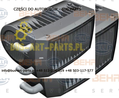 NAGRZEWNICA 24V Q-16 3-BIEGOWA