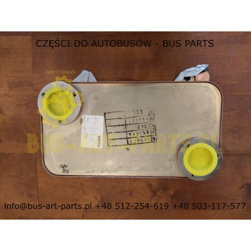 CHŁODNICA RETARDERA VOITH R115 VR115 SETRA S3.. S4.. MERCEDES O350 EURO 3 TRAVEGO TOURISMO ORGINAŁ